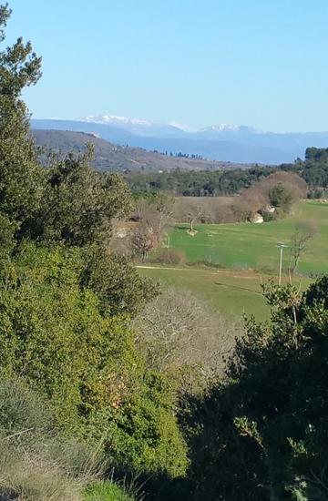 The street from Orvieto to Titignano