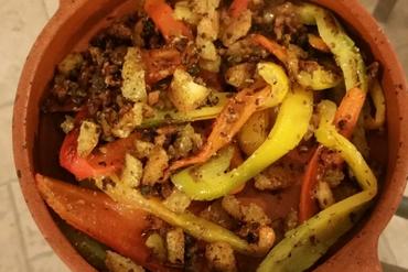 peperoni con la mollica