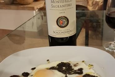 eggs and truffles