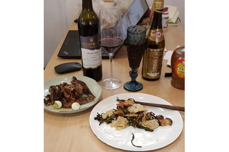 back to the kitchen