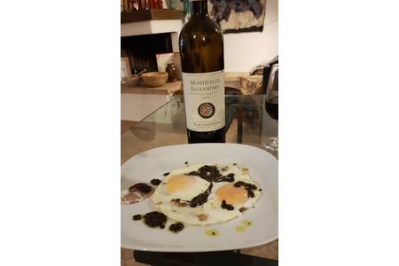 eggs and truffles