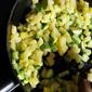 Potatoes and zucchini