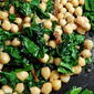 spinach and chickpeas